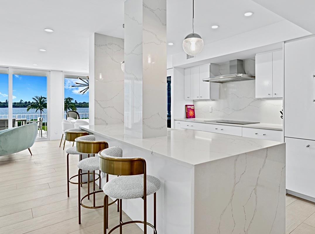 Modern New Renovation with Direct Water Views