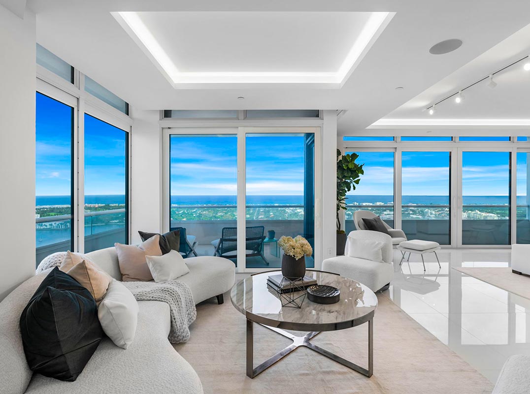 Trophy Penthouse with Direct Water Views
