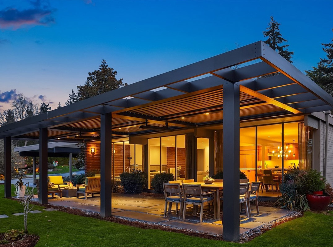 Mid-Century Modern with Shared Waterfront