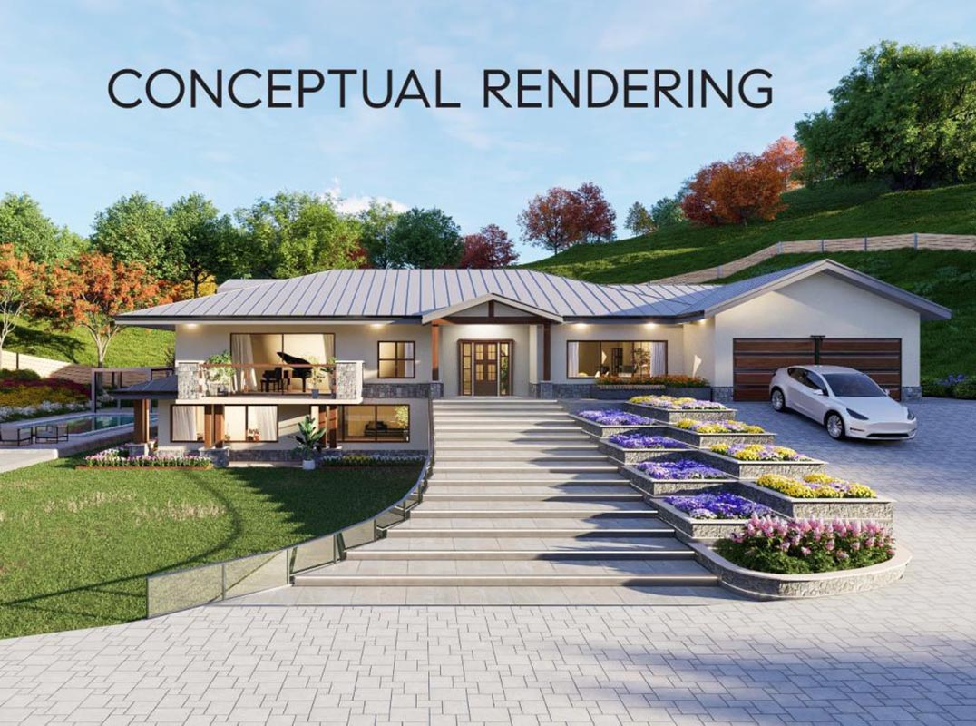 Prime 1.26 Acre Lot With Tennis Court