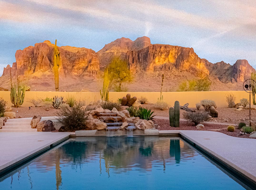 Magnificent Unobstructed Superstition Mountain Views