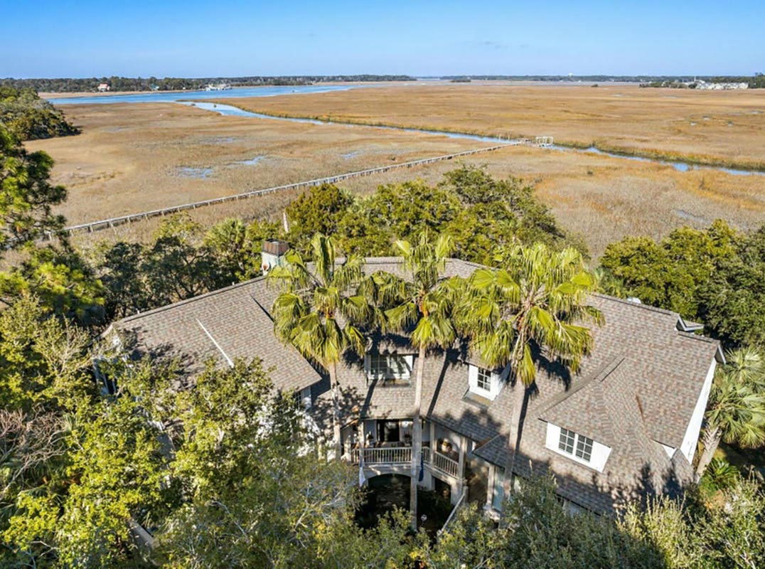 Private Custom Home Jenkins Point Plantation Overlooking Horseshoe Creek