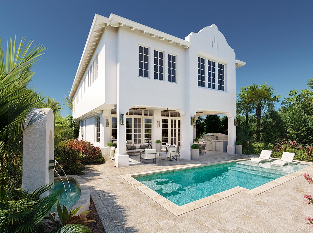 Brand New Mediterranean Home Built by Bella Homes