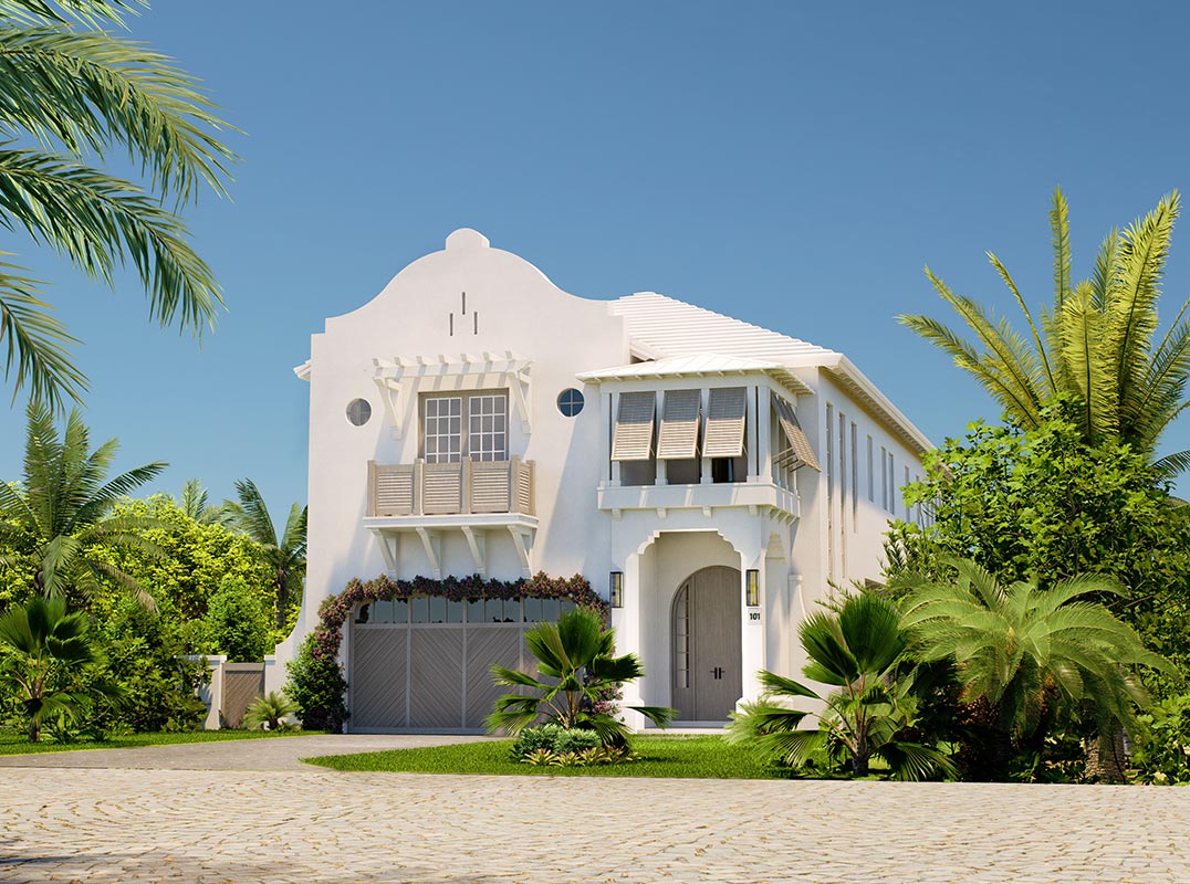 Brand New Mediterranean Home Built by Bella Homes