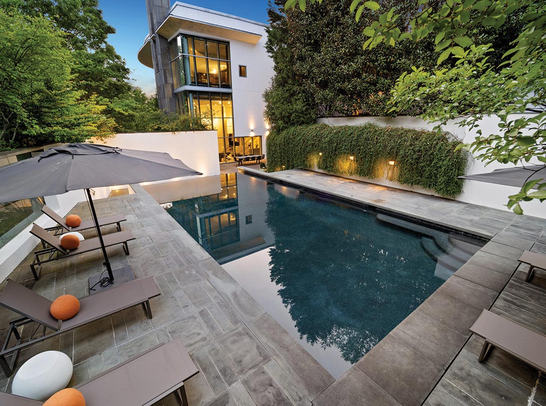 Contemporary/Modern Custom Home Built With Sweeping Views