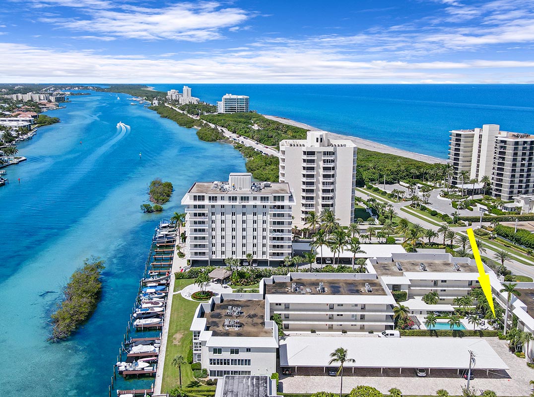 Condo Unit with Private Beach Access and Boat Slip Available
