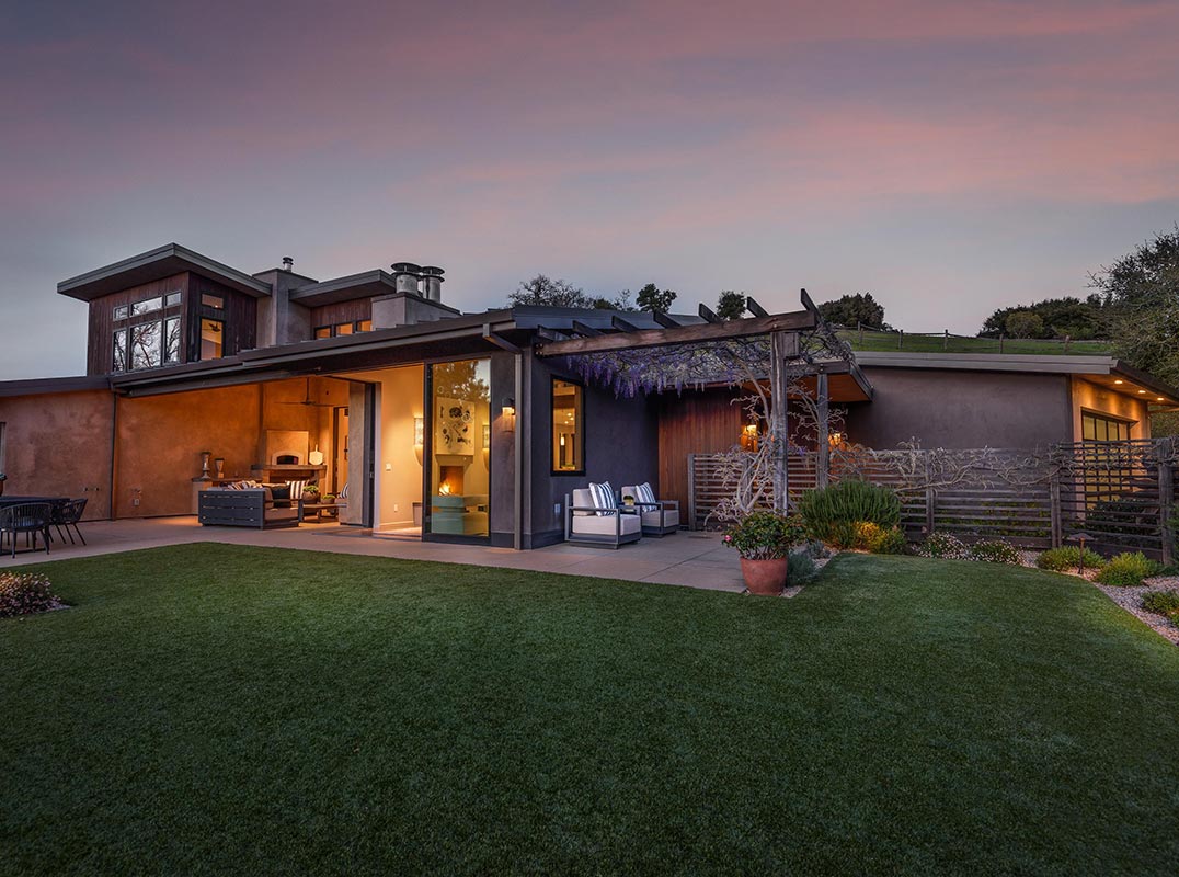 Contemporary Masterpiece on 2.65+ acres in Westridge with  Spectacular Windy Hill Views 