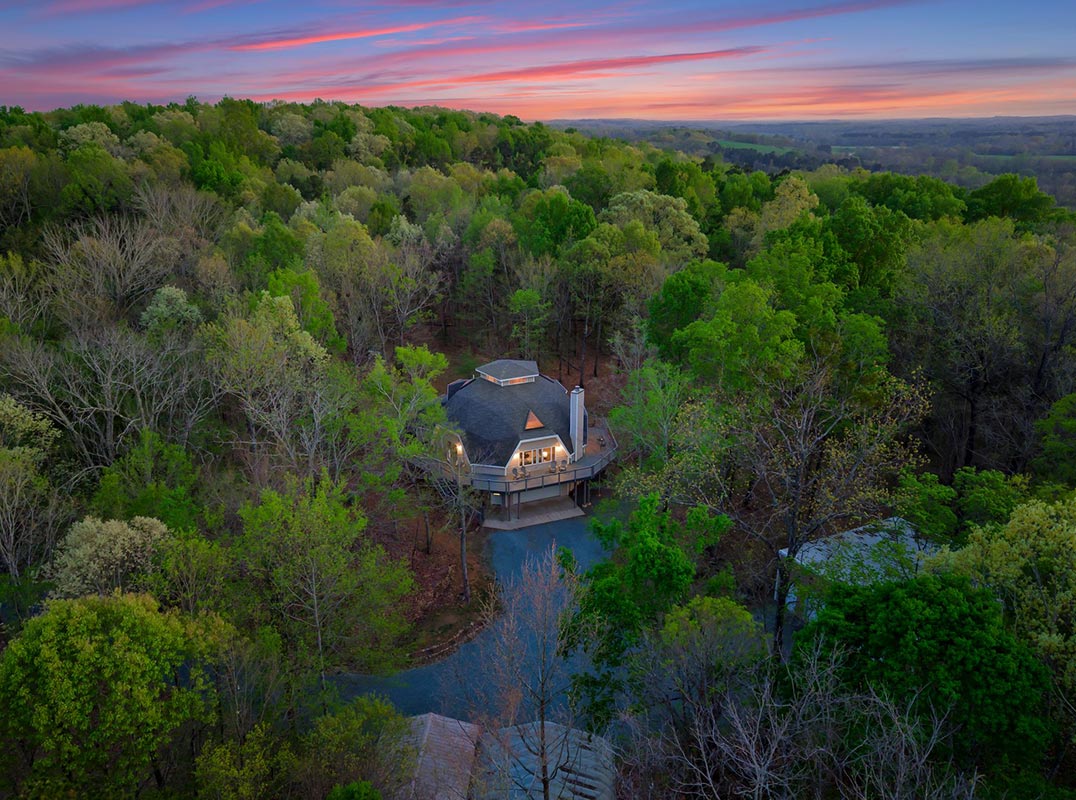 One-of-a-Kind Geodesic Dome Home