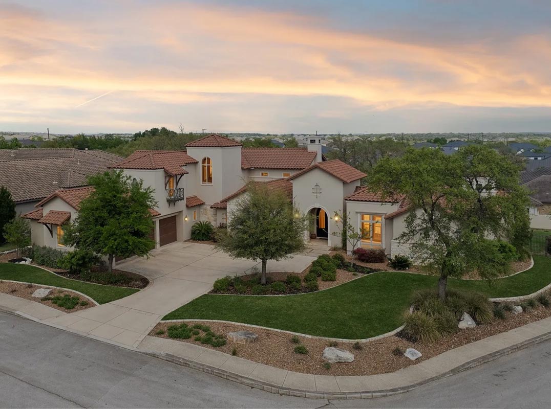 Burdick Custom Mediterranean Home In Cibolo Canyons