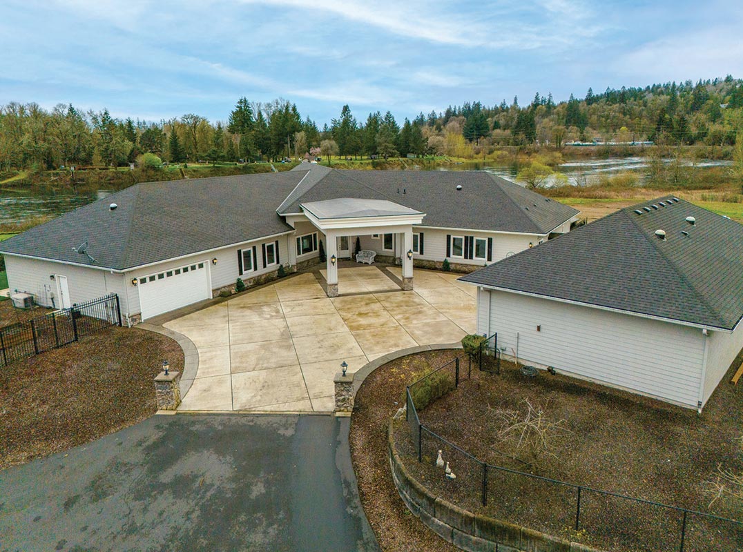 Custom Built Waterfront Contemporary