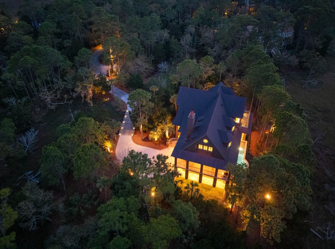 Stunning Custom Home Bordering Kiawah Island Conservancy Land