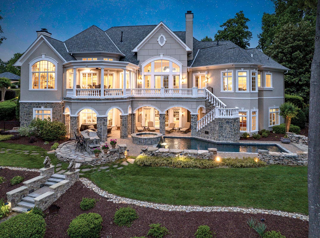 Extraordinary Meets Timeless in This Waterfront Lake Norman Home