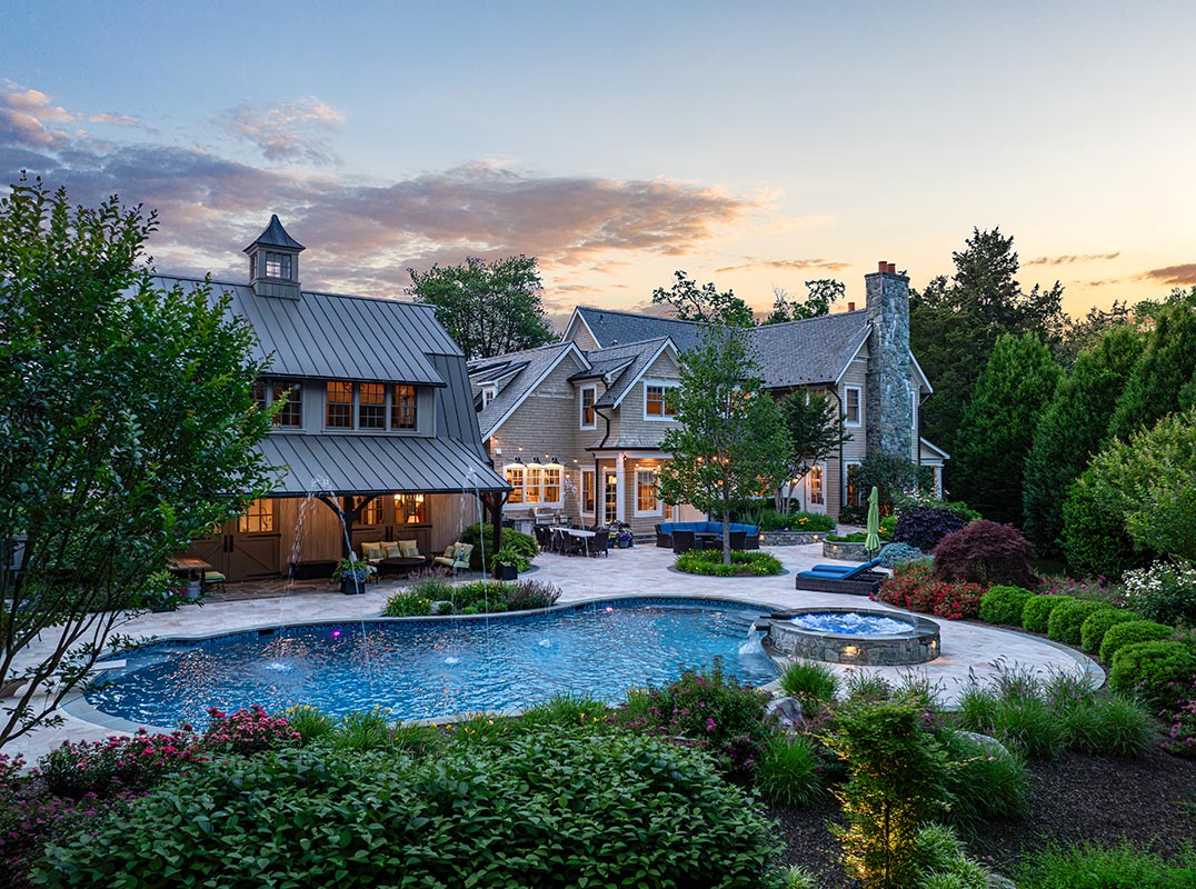 Custom Estate Residence With Bespoke Timber