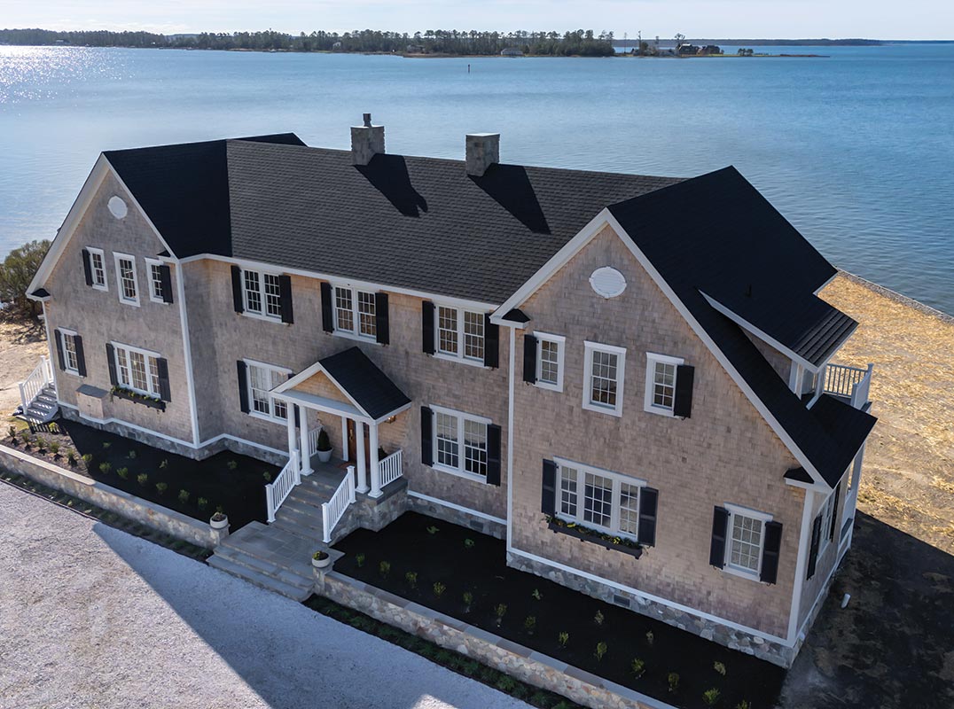 New Construction Waterfront Home 