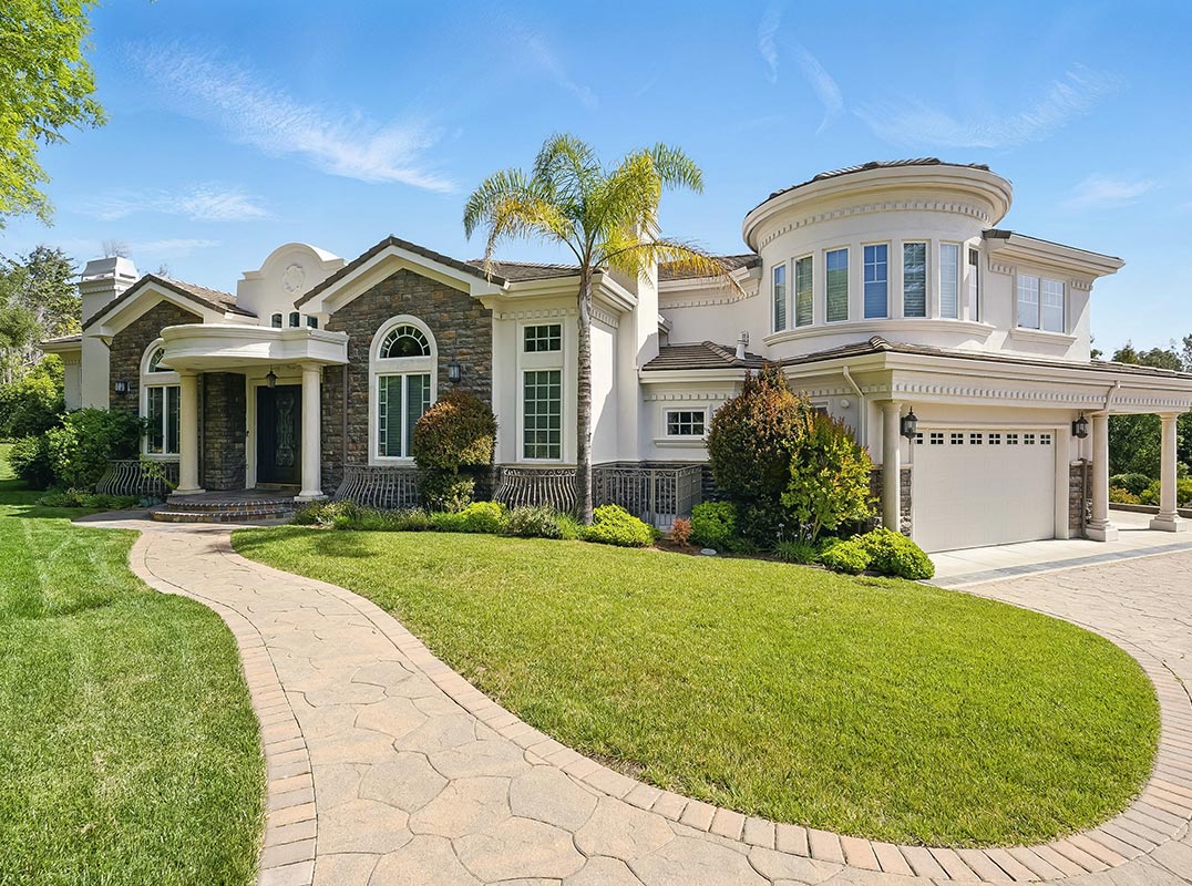 Grand Estate on Over One Acre