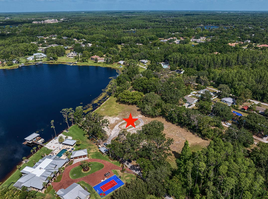 5+ Acres On Lake Brant