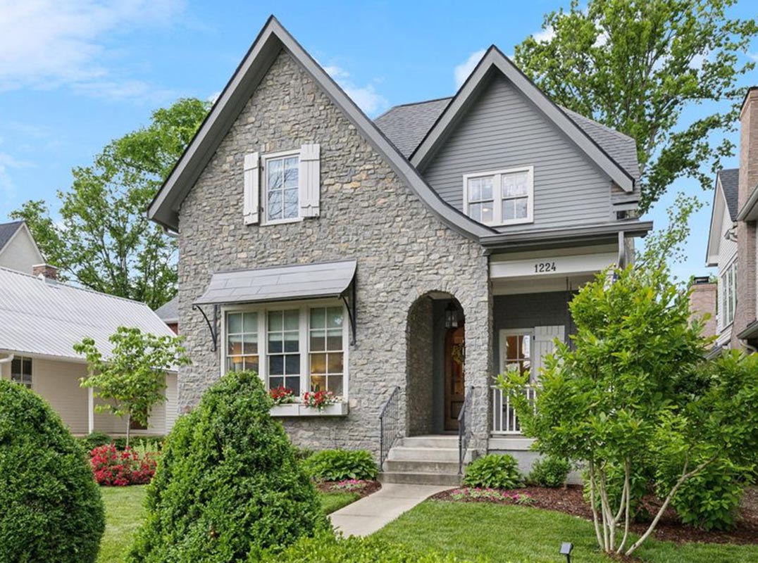 Gorgeous Stone cottage built by Garden Gate Homes 