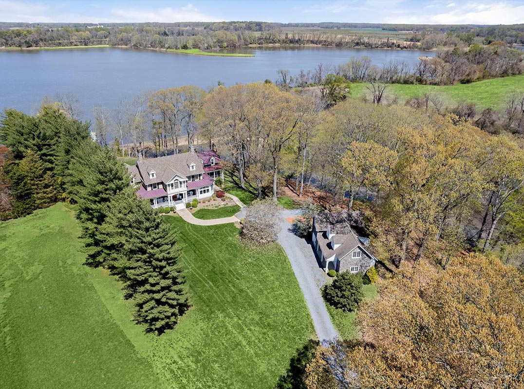 Waterfront Living in this Stunning Coastal Farmhouse
