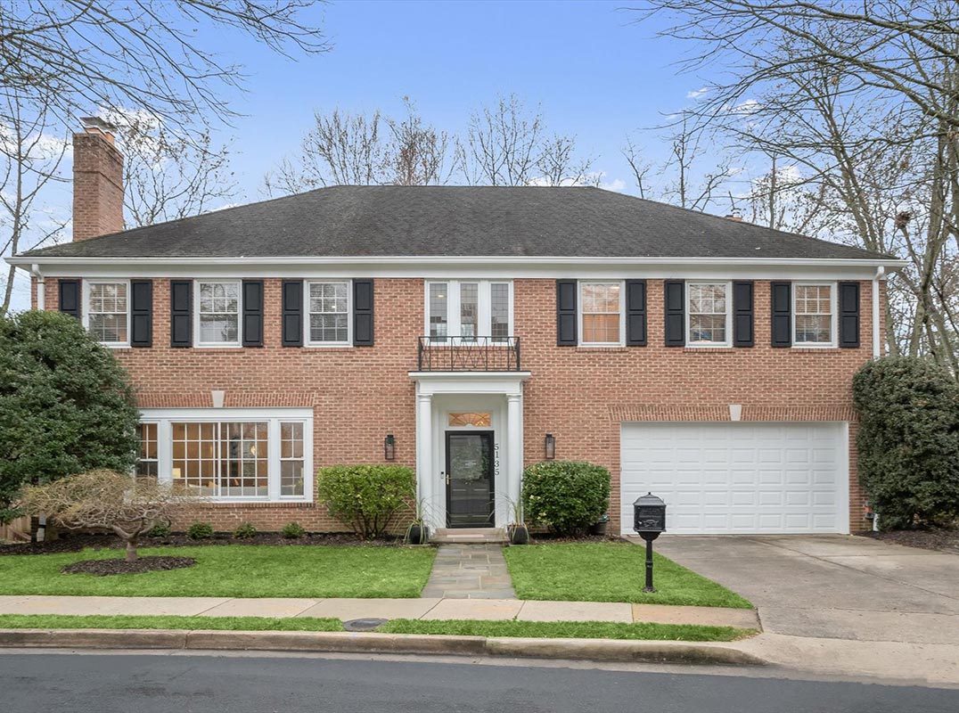 Stately Brick Colonial in the Heart of Washington, D.C