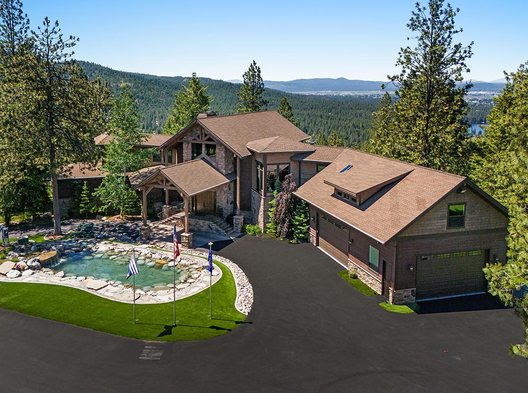 Where Wilderness Meets Wonder --  Private Legacy Estate In Coeur D’alene, Idaho