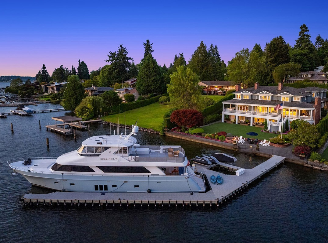 Fully Furnished Estate on Yarrow Point