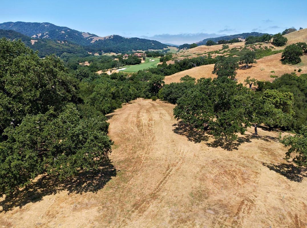 Below The 17Th Fairway With Grand Sweeping Views To The West