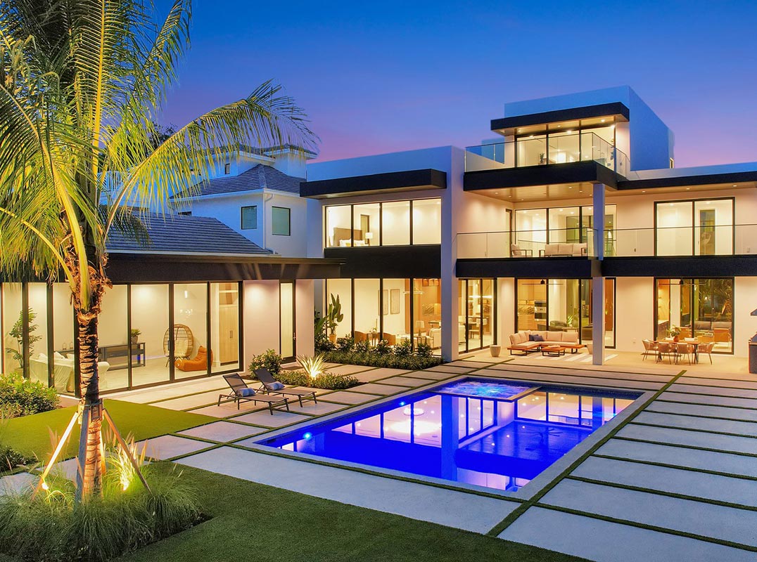 Newly Completed Waterfront Estate
