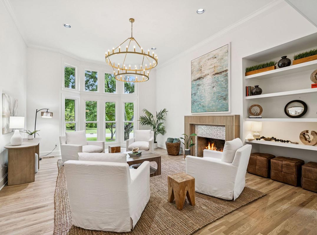 Painted Brick Contemporary