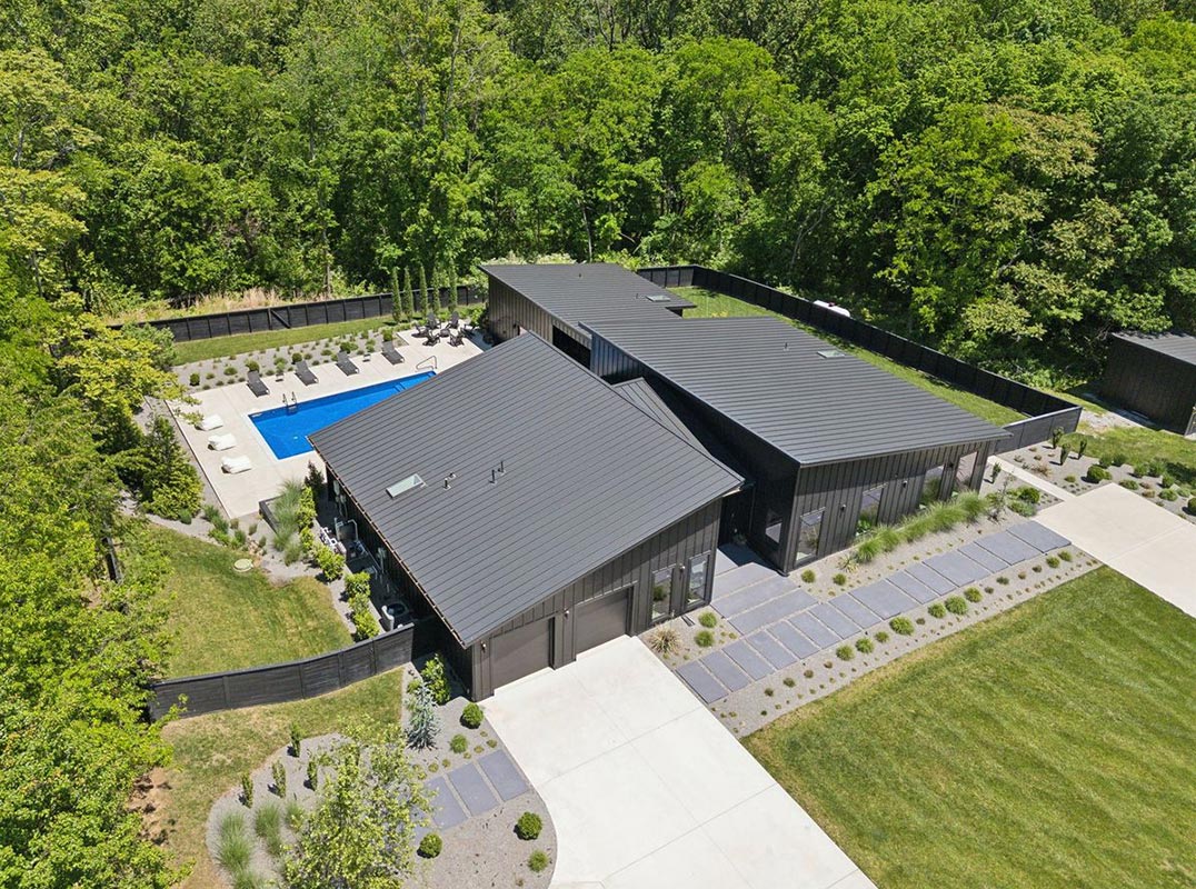 Modern Home on 8 Acres