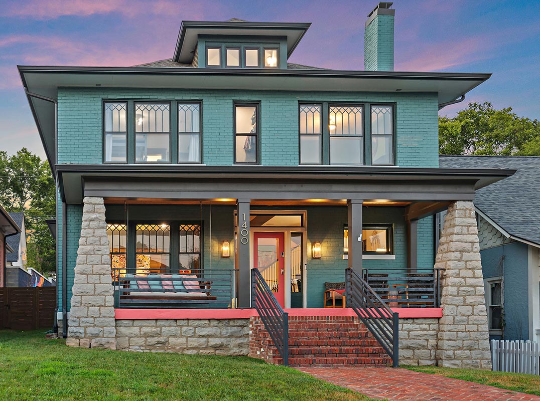 One-Of-a-Kind 1920s fOursquare