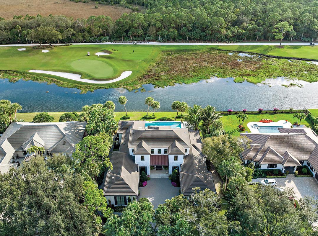 Nestled Within the Gated Golf Community of Old Marsh Golf Club