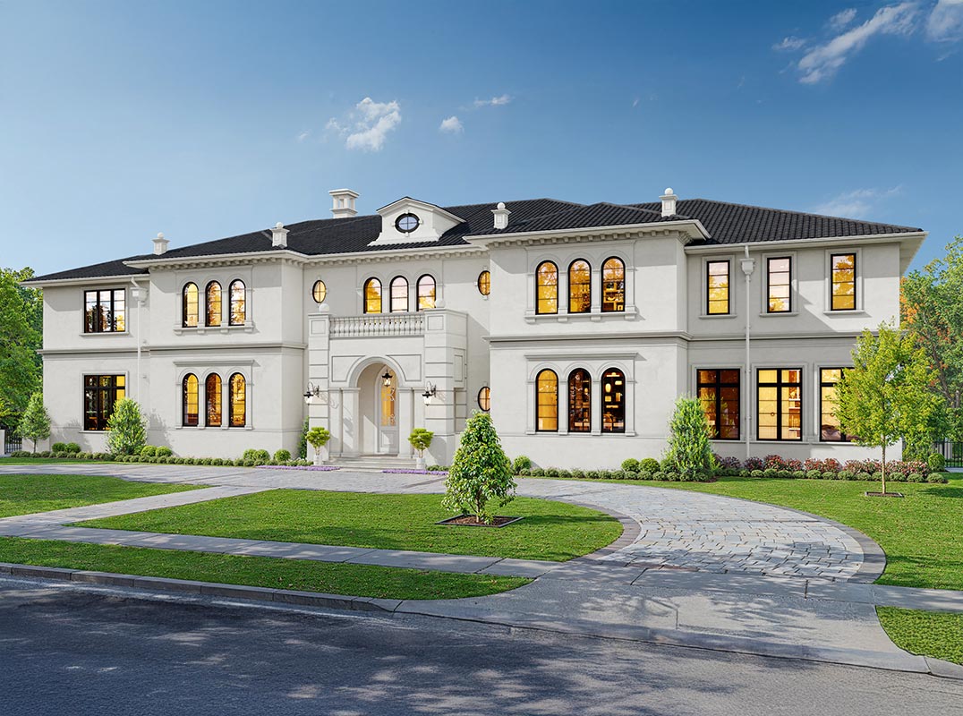 Extraordinary Neoclassical-Inspired Estate
