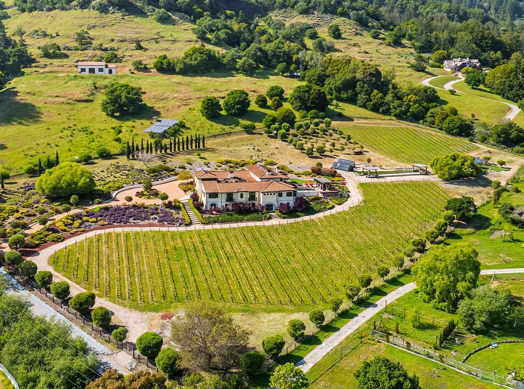 Gated Tuscan-Inspired Estate On 21+ Acres