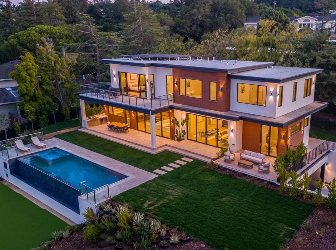 Hillsborough Modern Estate with Bay Views!
