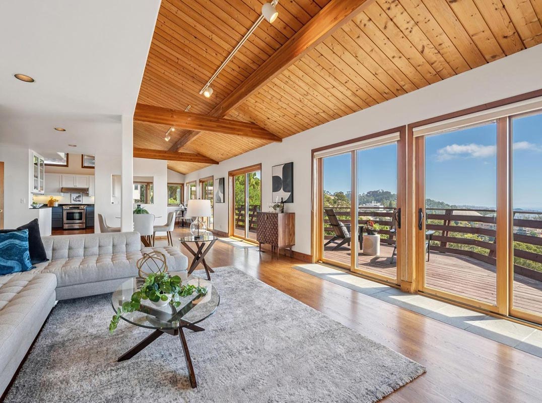 Verdant Berkeley Hills, Blends Elegance And Comfort