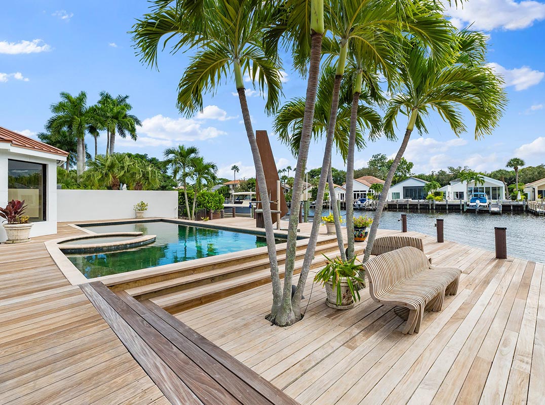 Corner Lot in Frenchman's Creek Beach & Country Club