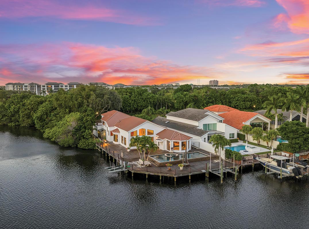 Corner Lot in Frenchman's Creek Beach & Country Club