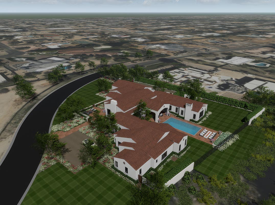 Transitional Santa Barbara -- New Construction