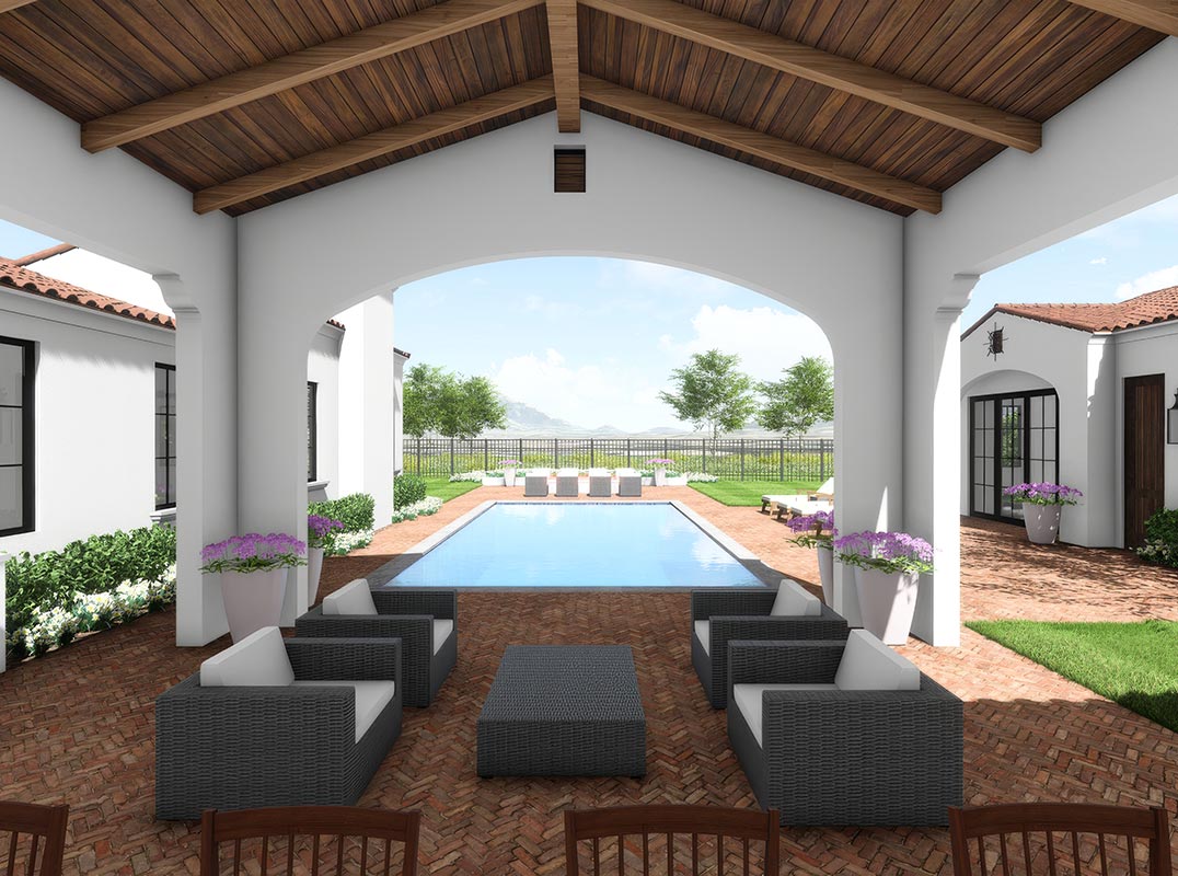 Transitional Santa Barbara -- New Construction