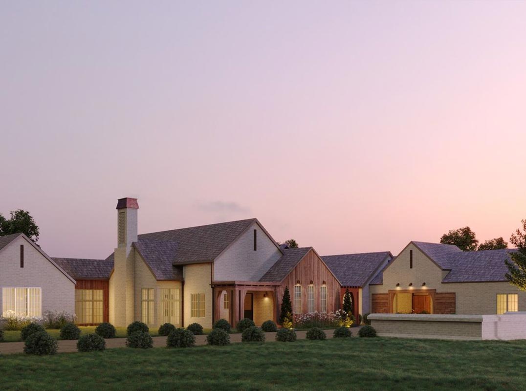 To Be Built: Timeless Southern Living On 8 Private Acres