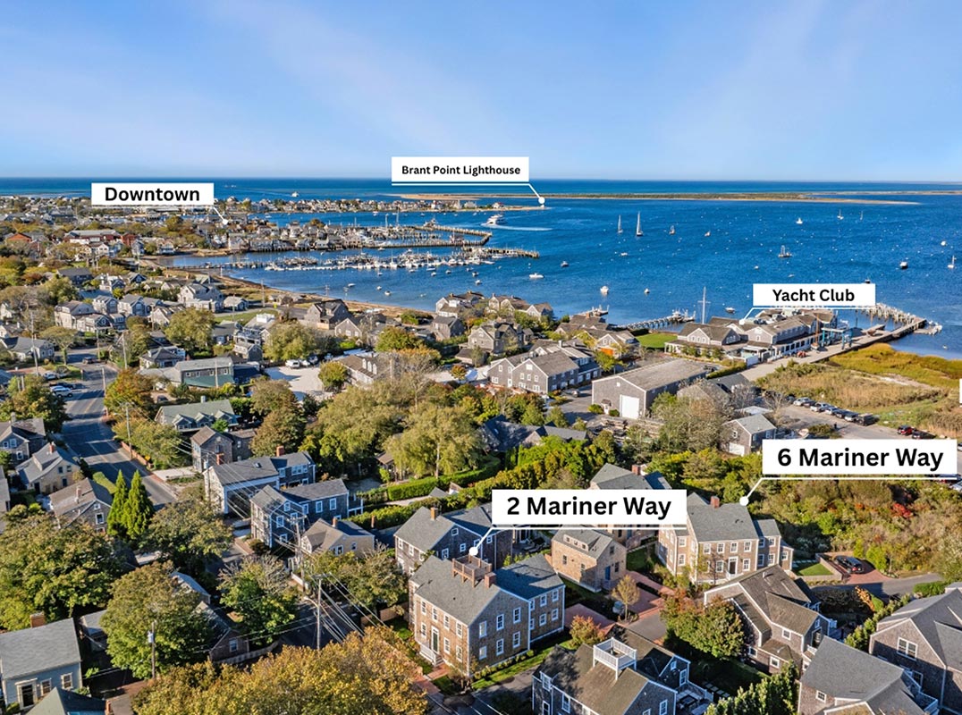 New Construction and Rare Harbor Views in Nantucket