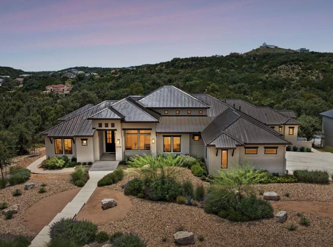 A Sculptural Statement In Glass And Stone