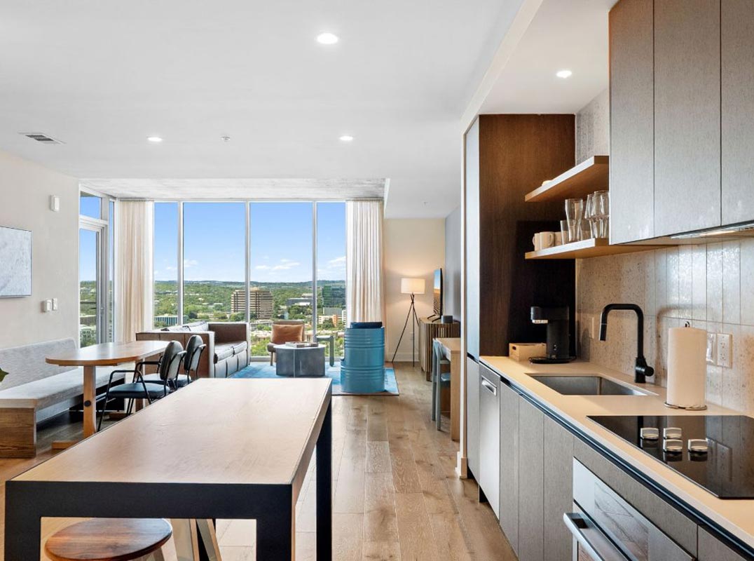 20th-floor condo at Natiivo Austin