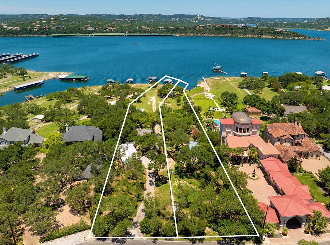  Pocket Listing Lake Travis Waterfront! 2 homes, 3 acres with dock!
