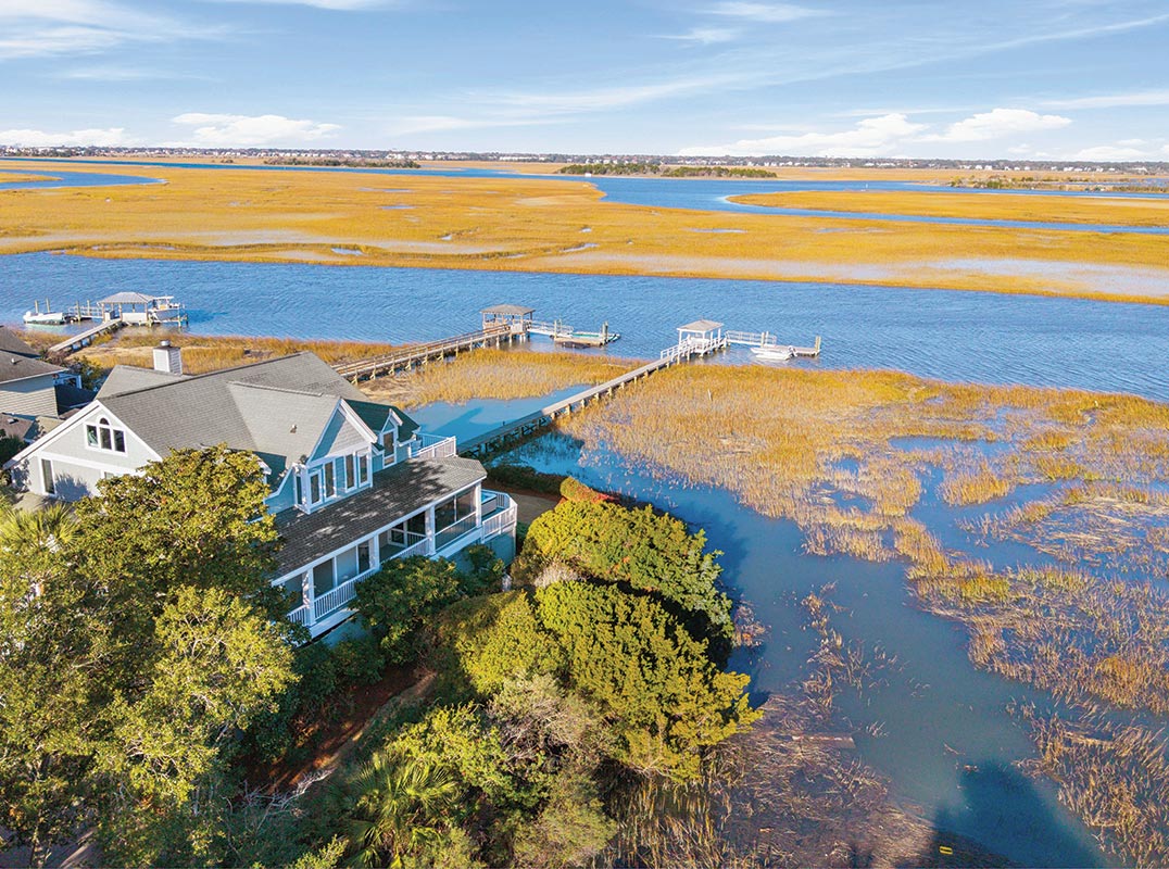 Private, Peninsula-like Setting on Sullivan's Island