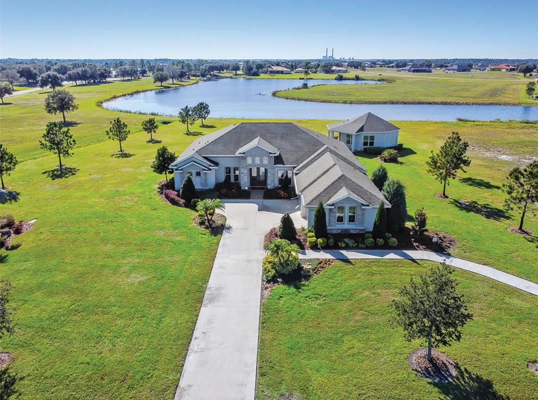 New Construction in the Picturesque Lake Toscana Community