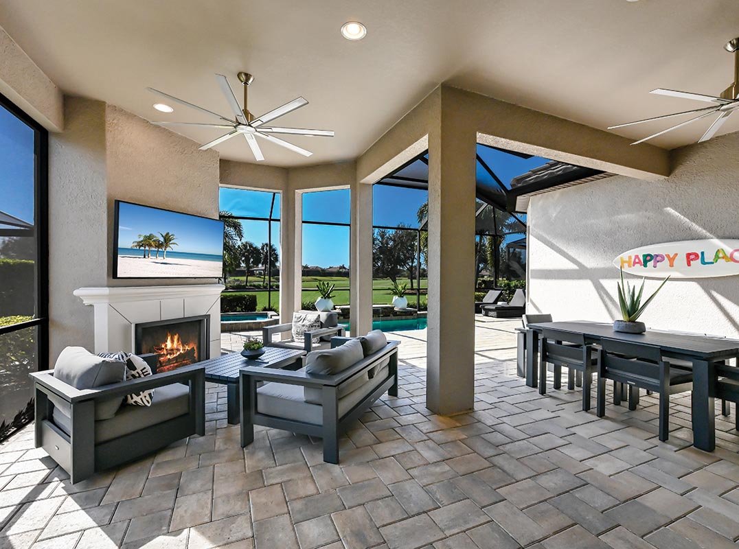 Golf and Lake Views in the gated Esplanade Golf & Country Club