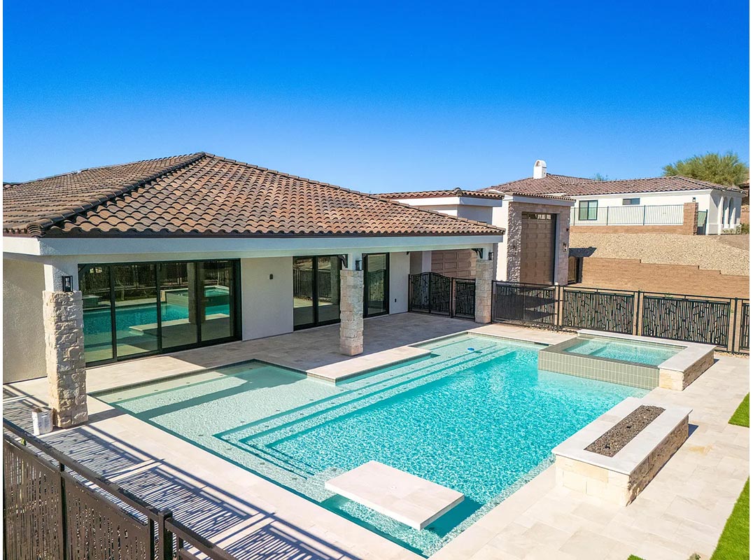 Modern Hacienda-Inspired Residence