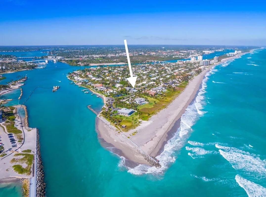 Midcentury Modern Home in Jupiter Inlet Colony