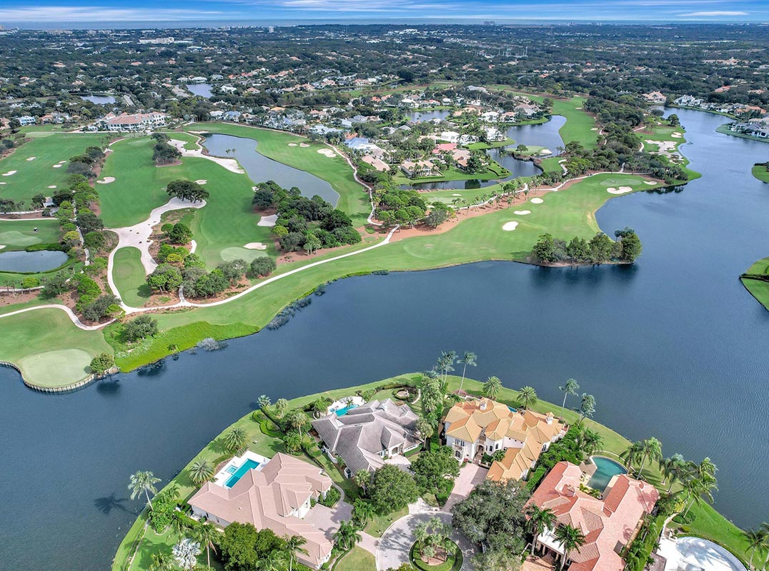 Spectacular Golf and Water Views in The Loxahatchee Club